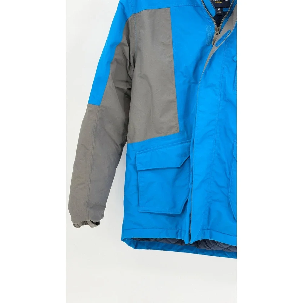Lands' End Boys XL Squall Jacket Winter Coat Waterproof Windproof Gorpcore